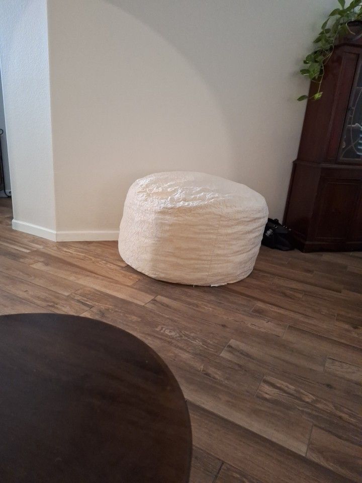 4ft Memory Foam Overstuffed Bean Bag Chair