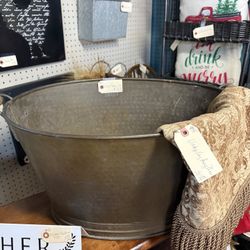 Large Brass Bucket 