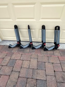 4 Yakima Bowdown Kayak Carriers.