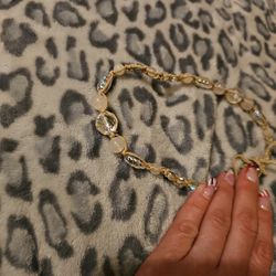 Beaded hemp necklace