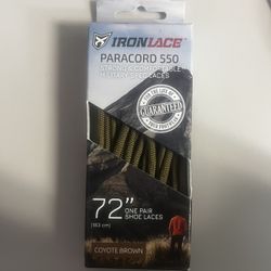 Iron Lace Paracord 550 Shoelaces