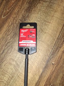 12in MILWAUKEE Impact Locking Bit Holder