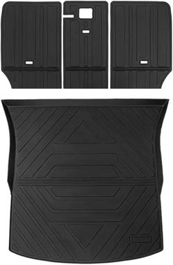 TPE Car Trunk Mats Compatible with Tesla Model Y 2023 2022 Rear Storage Pads Mat Cargo Tray