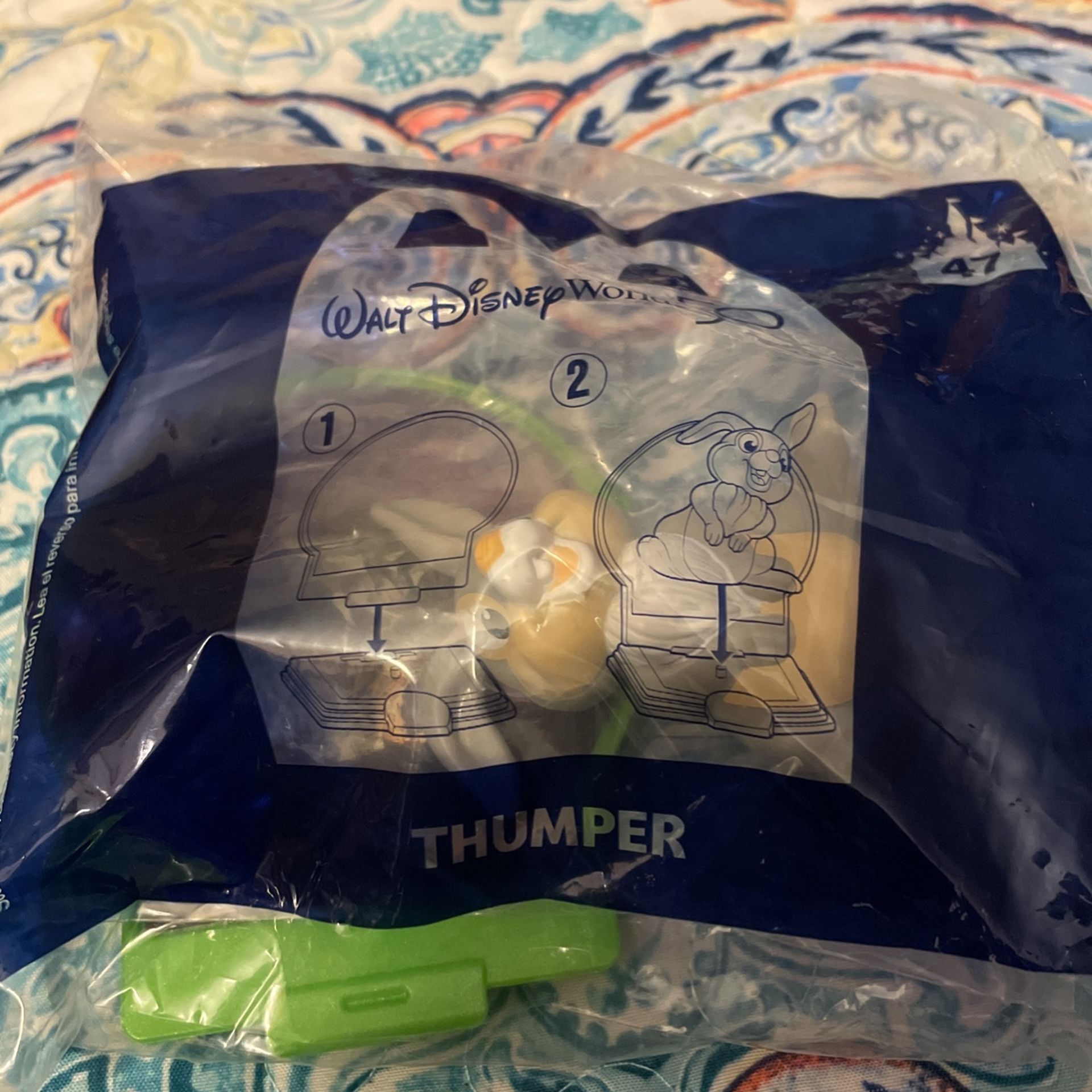 Walt Disney World 50th Anniversary McDonald  collectible toys Thumper