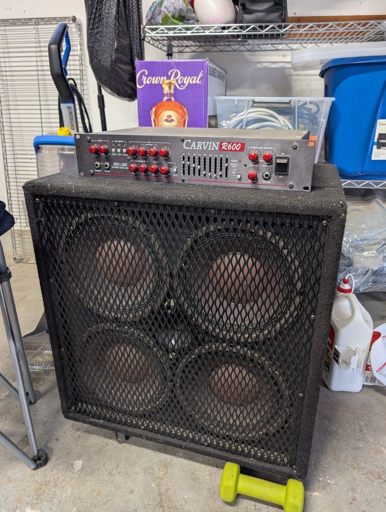  Carvin R600 + 4 10 Half Stack