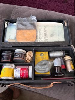 Antique finger printing kit