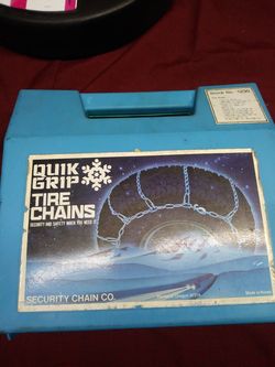 Tire snow chains
