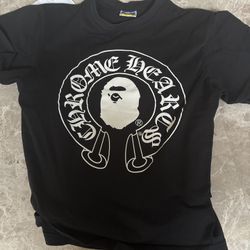 Bape X Chrome Heart Tee