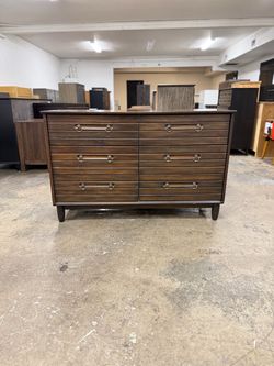 Real MCM Stylemaker 6 Drawer Dresser Chest Dovetail Joints Very Well Made