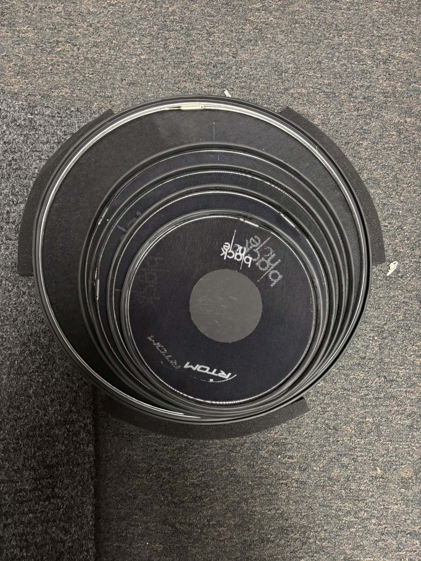 RTOM Black Hole Mesh Pad Set