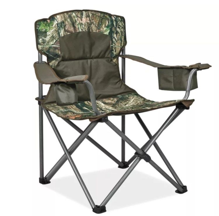 Portable Army Green Camp Folding Chair