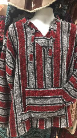 Poncho o suéter de jerga tallas disponibles # S-M-L-XL ,los colores varían en las tallas