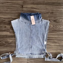 Denim Vest Top