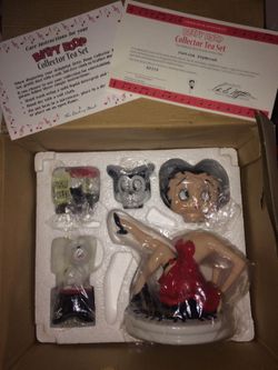Betty Boop tea set