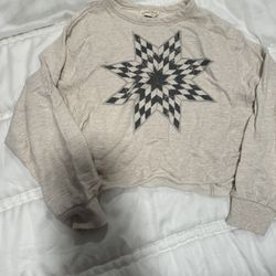 Cropped Target Sweater 