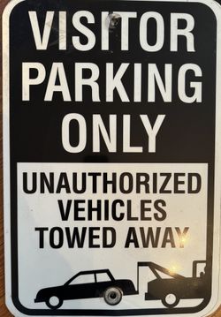 No Parking Signs  $10 each 