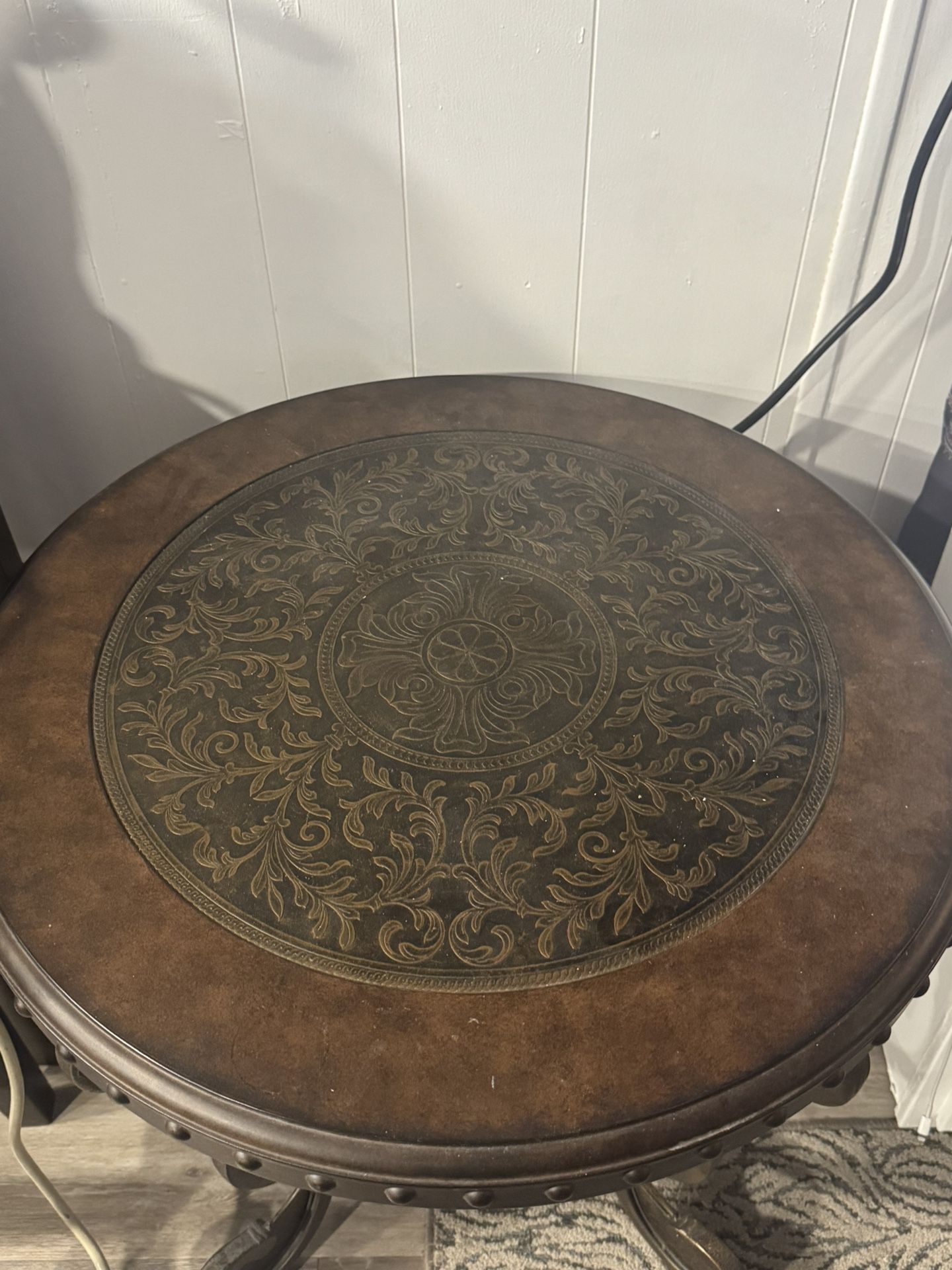 Antique Rod Iron Coffee Table