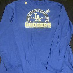 Dodgers World Series Long Sleeve T Shirt Size L