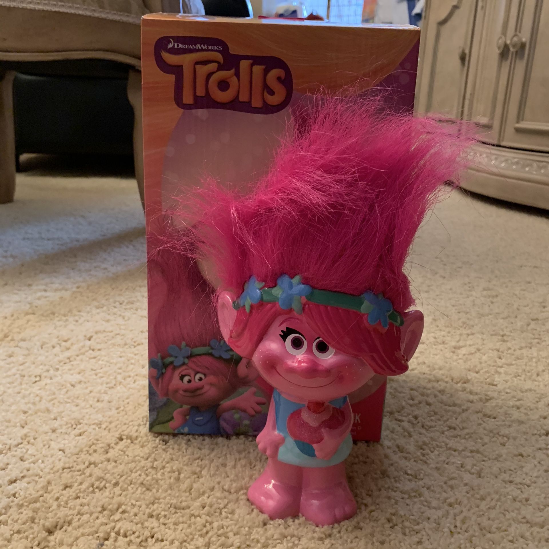 POPPY PIGGY BANK FROM TROLLS