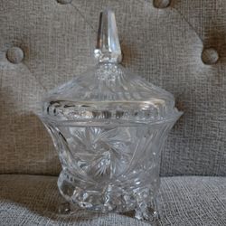Crystal Bowl With Lid