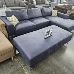 Brand New Sectional 3 Pcs XL Ink Blue $949 