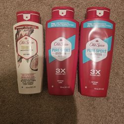 3 Old Spice Body Wash Old Spice