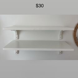 Set 2 Wall Shelf