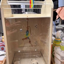 Bird Travel Carrier With Feeder Bowls