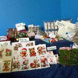 FIRST $$60 TAKES ALL...MUST GO.. CHRISTMAS CRAFT ITEMS