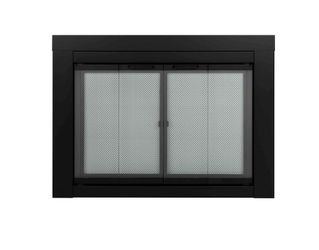 NEW! Ascot Glass Fireplace Doors Size Small