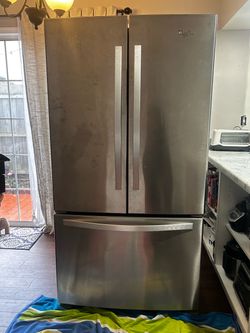 $300 Whirlpool French door Refrigerator