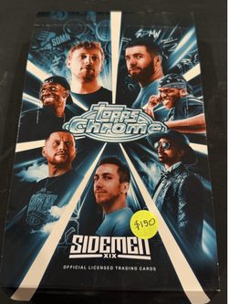 Sidemen Topps Chrome Cards