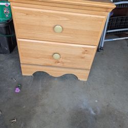Two Drawer And Table