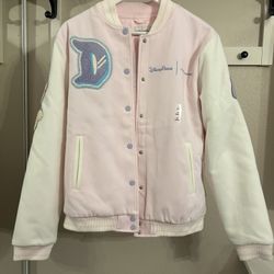 Stoney Clover Lane - 2024 Disneyland Pink Varsity Jacket (Medium)