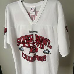 Vintage “B. Johnson” Tampa Bay Buccaneers Super Bowl Jersey