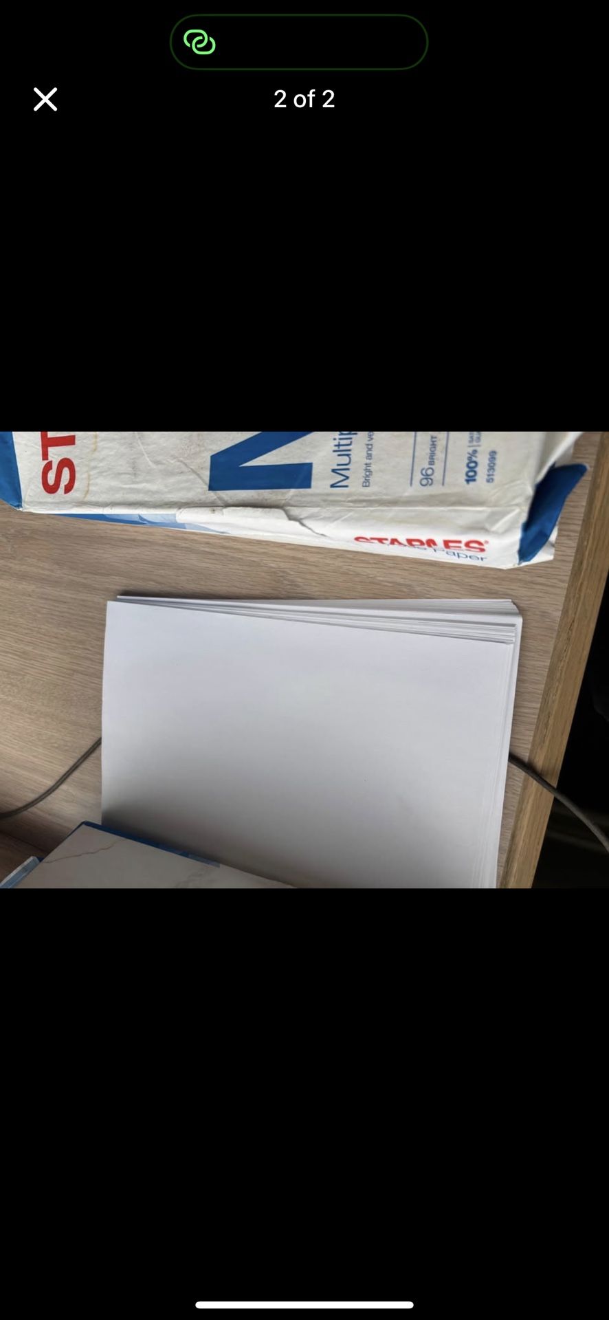 Staples A4 size multipurpose paper 3 packet of 500 sheets