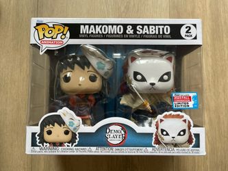 Funko Pop! Anime Demon Slayer Makomo & Sabito 2 Pack Exclusive