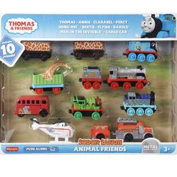Thomas The Train and Friends Sodor Safari Animal Friends Play Set - Includes 10 Friends