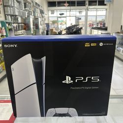 PlayStation 5 Slim 1TB Digital Edition! Finance For $50 Down Payment!!