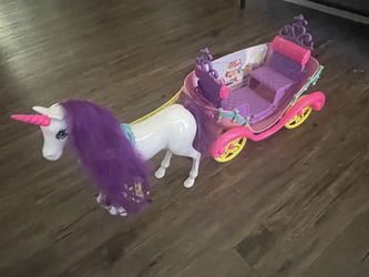 Barbie horse And Carriage 