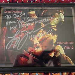 Friday The 13th Signed Print