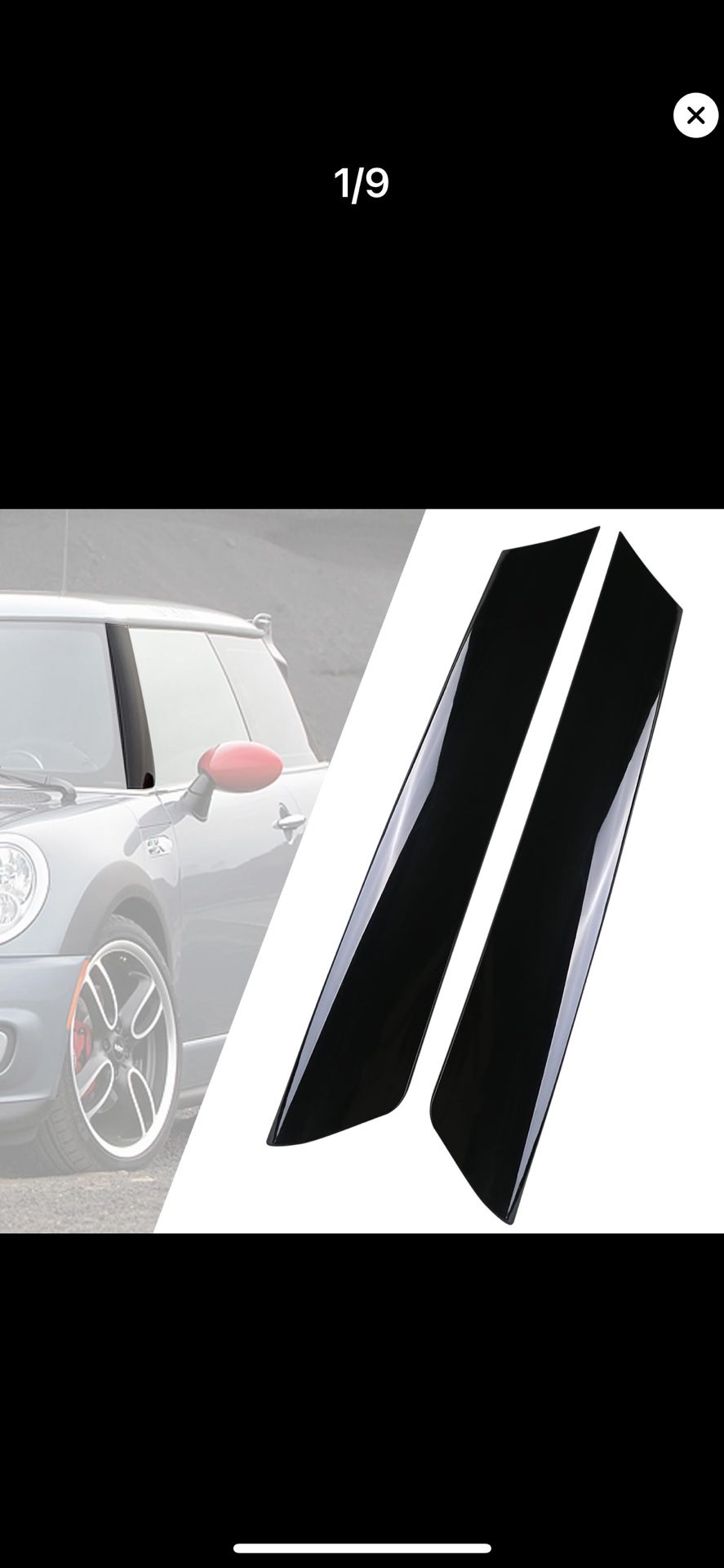 Mini Cooper Windshield A Pillar Trim Molding