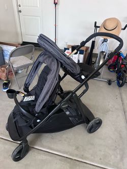 Dual baby stroller