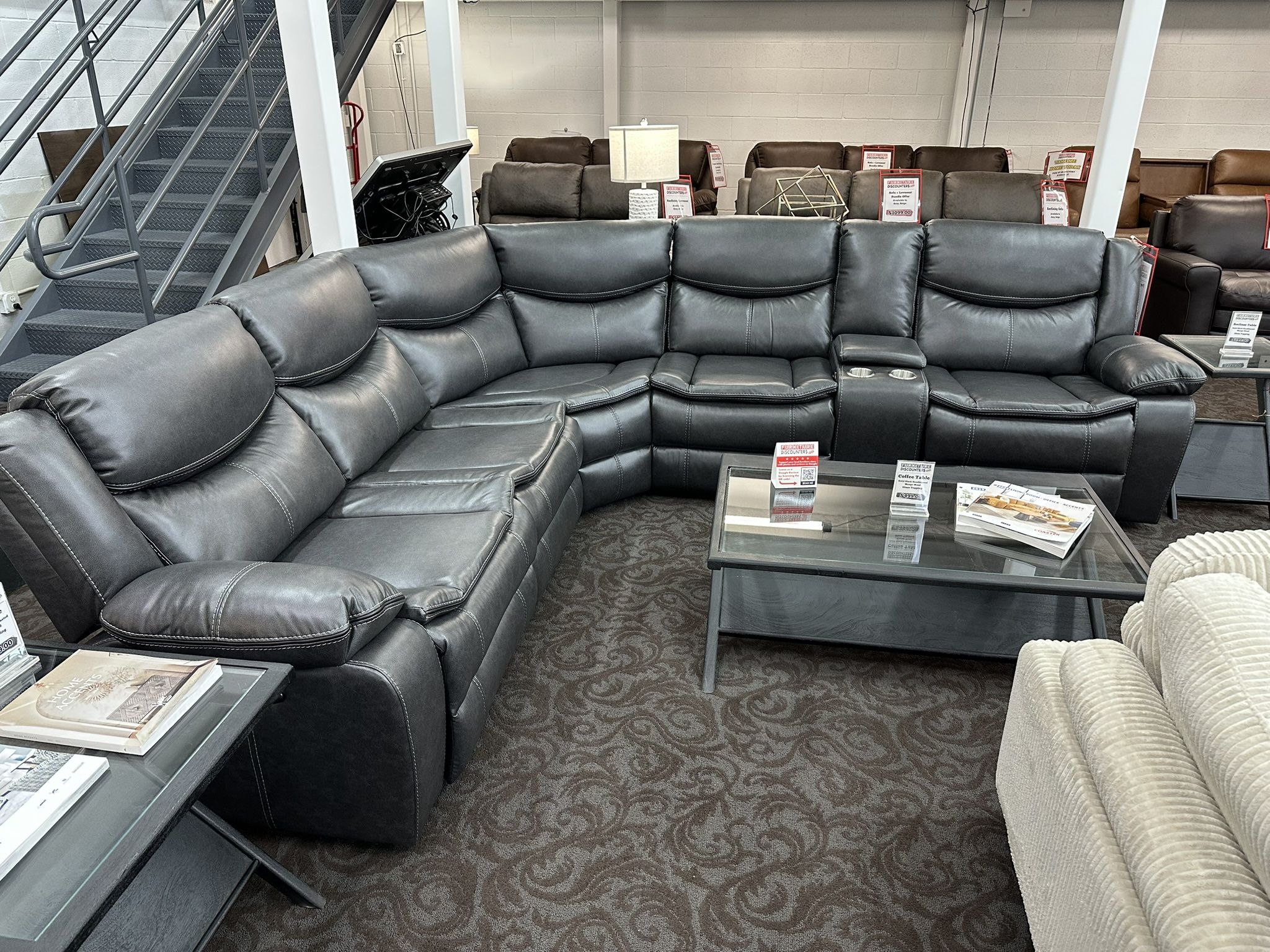Power Reclining Sectional