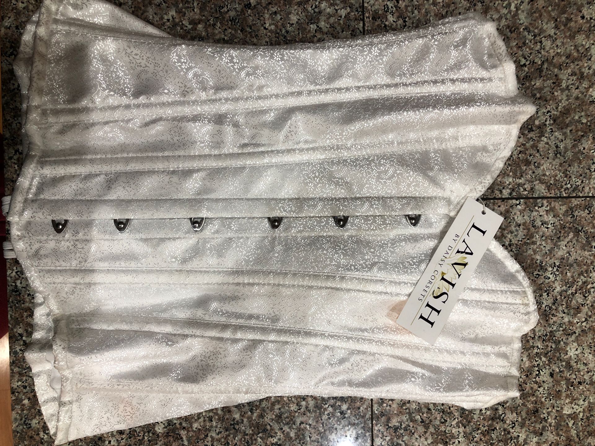 Brand new with back lace corset