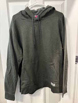 Olive Green Pullover Hoodie