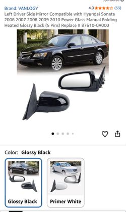 Hyundai sonata side mirror 2006-2010