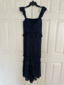 Midi/Maxi Navy Dress