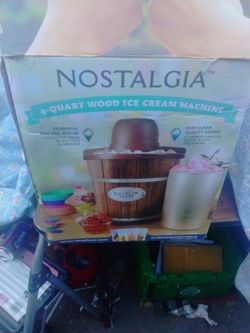 Nostalgia Ice Cream Machine