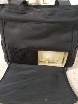 Medela breast pump with a lot of accessories